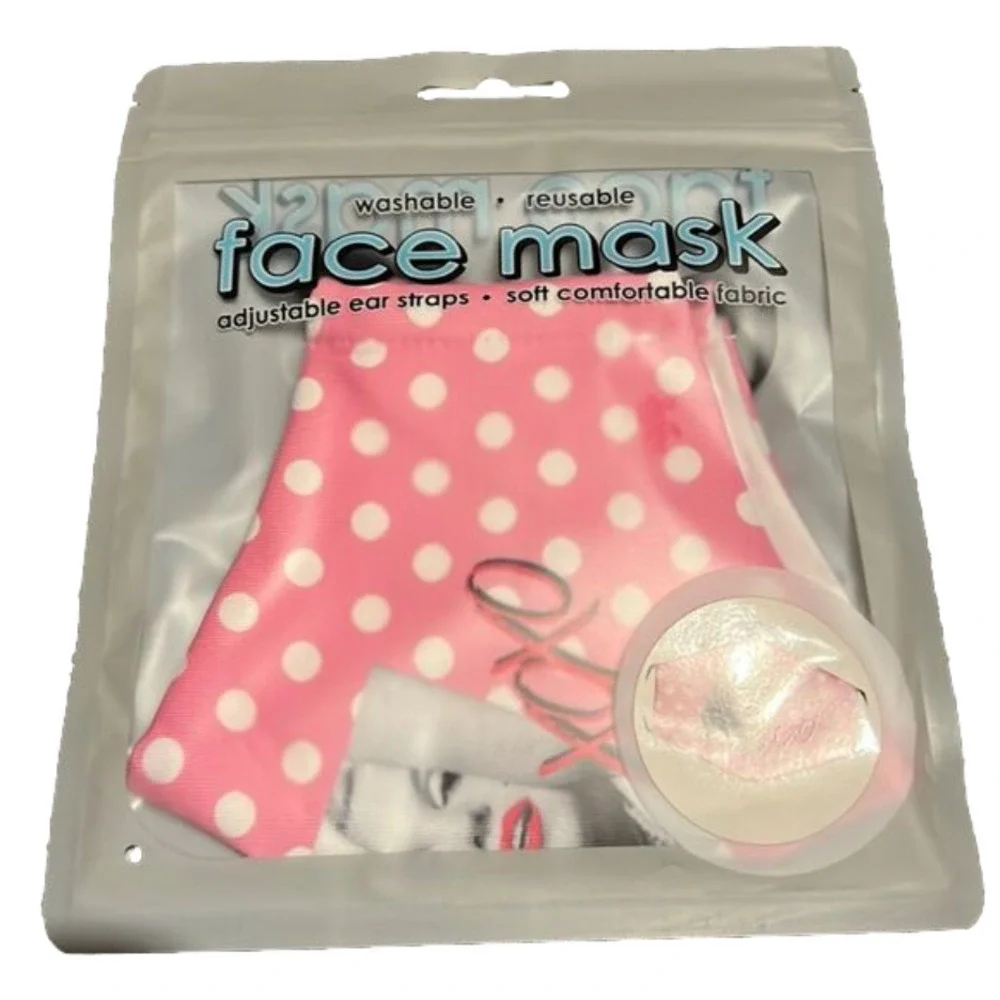 Marilyn Monroe Face Mask XOXO Brand New
